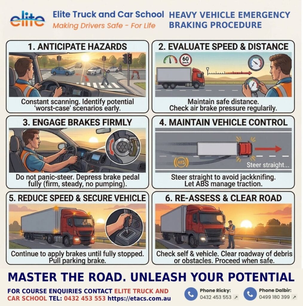 elite truck driver and instructor training illustrated